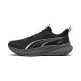 PUMA Pounce Lite 2 PTX trailrunningschoenen, uniseks 45, Black Silver Metallic