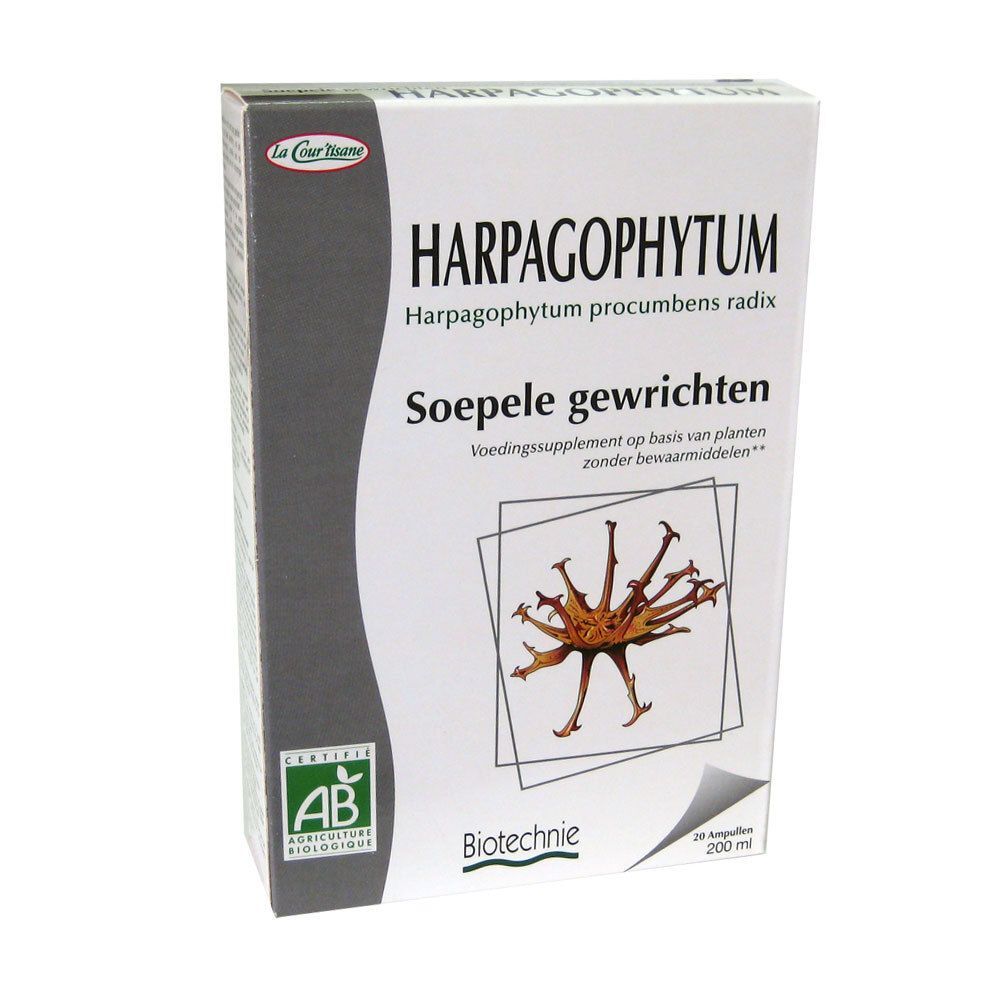 Biotechnie Biotechnie Bio Harpagophytum 20 x 10 ml ampoules