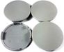 OEM Bol Naafdop Set - Wieldop Covers - Auto Beschermen - Gemaakt in Duitsland - 64 mm Diameter - Grijs