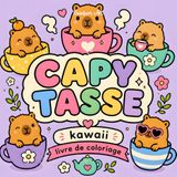CAPY TASSE Kawaii Coloring Book
