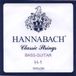 Hannabach Klassieke Gitaarsnaren Speciale Modellen H/B-1 medium Nylon plain 842.1