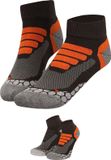 Morethansocks Lage Wandelsokken Unisex Maat 35-47 2-Paar Groen