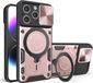 Techsuit Hoesje geschikt voor Apple iPhone 16 Pro - CamGuard Pro Back Cover - Roségoud
