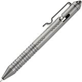 SMOOTHERPRO Bolt Action Pen | Balpen | Duurzame RVS Clip voor Pocket Business EDC Signature | Kleur Grijs (TP157)