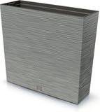 Prosperplast Furu Case Tower - Bloempot / Plantenbak met inzet - voor Binnen en Buiten - kleur beton (grijs)
