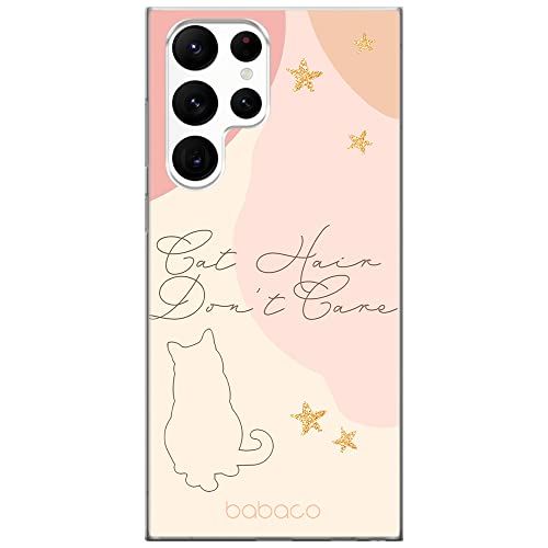 ERT GROUP Mobiele Telefoonhoesje voor Samsung S22 ULTRA - Babaco Cats 007