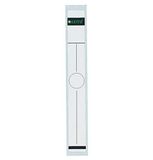 Leitz Rugeplaat zelfklevend voor hangmappen, 10 stuks, lang en breed formaat, 34 x 279 mm, papier, grijs, 60940085