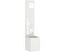 vidaXL Privacy Screen White 32 x 32 x 150 cm Cold Rolled Steel