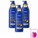 Nivea Q10 Lotion raffermissante pour le corps avec pompe - Vitamine C - Hydratation 48 heures - Pour peau sèche - 400 ml - 3 Pièces