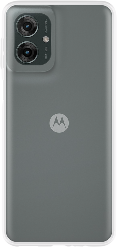Just in Case Soft Design Motorola Moto G75 Back Cover Transparent