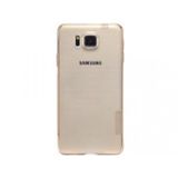 Nillkin Nature TPU Case Bruin voor Samsung Galaxy Alpha