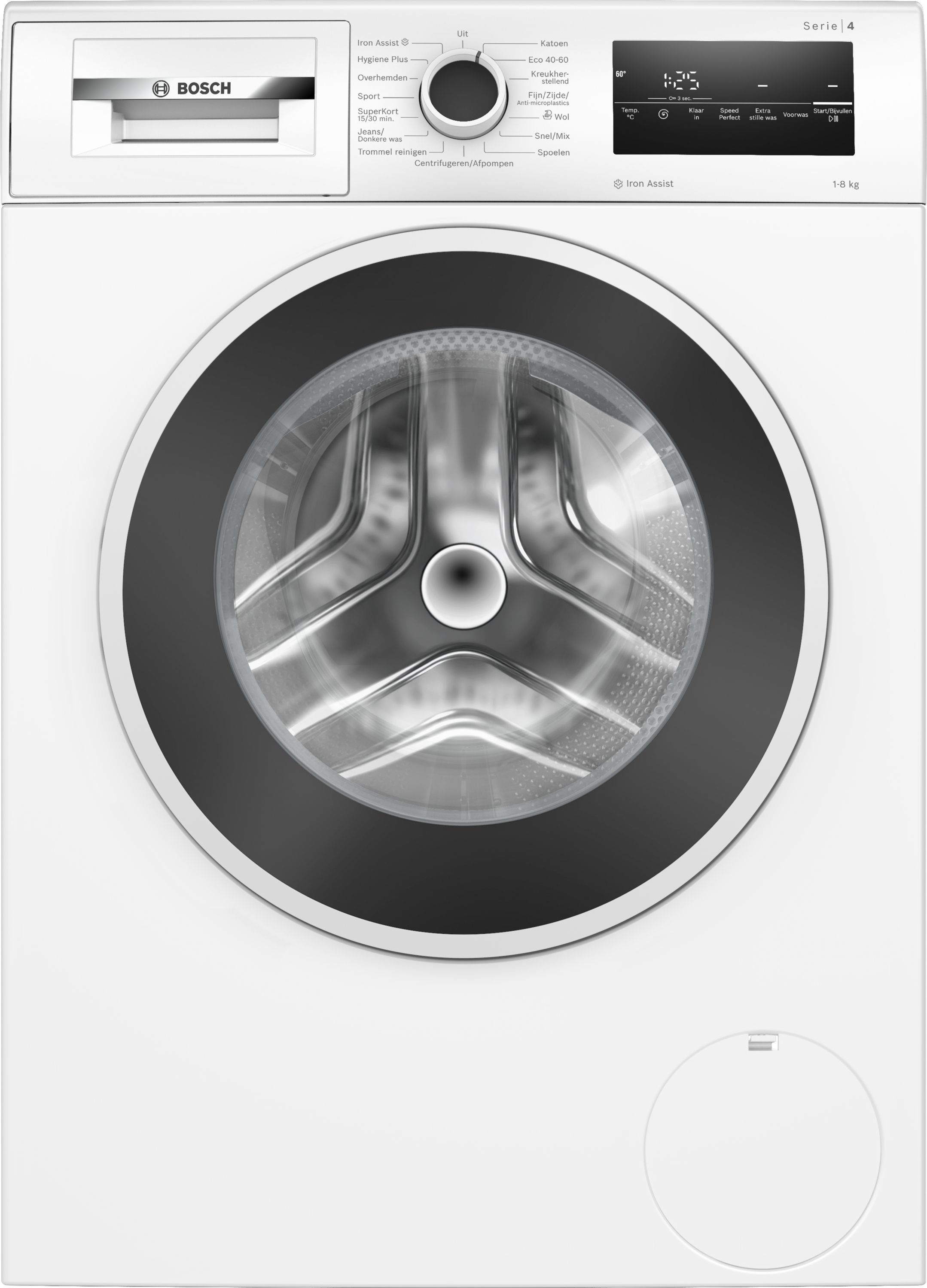 Bosch Serie 4 WAN2827GNL 8kg 1400RPM Front Load Washing Machine - White