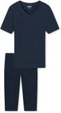 Schiesser Uncover Pyjama lange broek - 803 Blue - maat 36