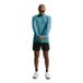 Nike Aero-FIT Stride 1/2-Zip Mid Layer T. M Bleu Homme