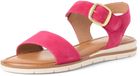 Tamaris - Dames - Sandalen - Maat 41 - Roze - Leer