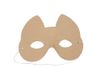 Décopatch AC457Opack - Lot de 5 masques enfant chat en papier mâché 4,5x13x11 cm