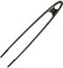 Westmark Frituur- en serveerpincet, grilltang, zeer hittebestendig tot 270°C, plastic, lengte: 29 cm, Milde-plus, zwart