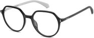 Polaroid Bril PLD D613 807 Wayfarer Zwart Kunststof/Carbon