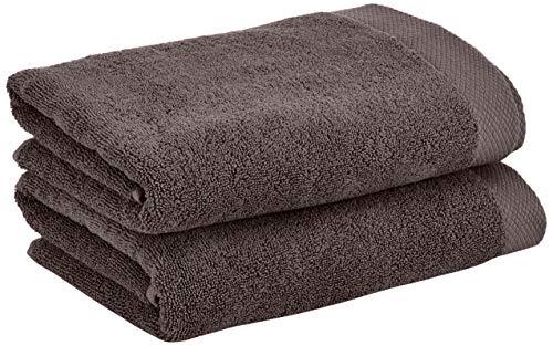 Heckett & Lane Bath Bath Towel, 100% Cotton, Dark Gull Grey, 60 x 110 Cm, 2.0 Pieces