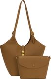 Usha 2-in-1 draagtasset kaki