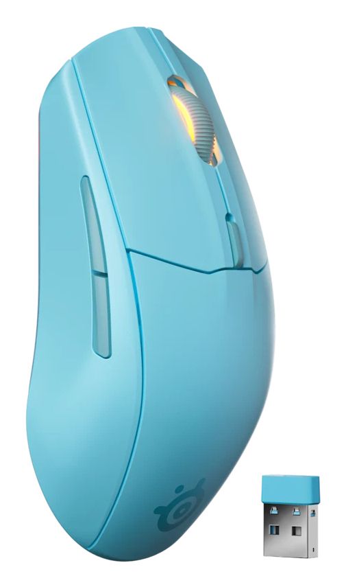 SteelSeries Rival 3 Wireless Gen 2 Gaming Mouse - Aqua