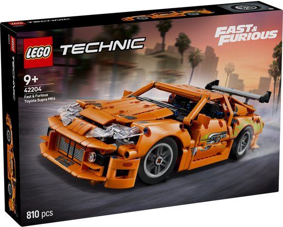 LEGO - Technic LEGO® Technic Fast & Furious Toyota Supra MK4 - 42204 Building Set