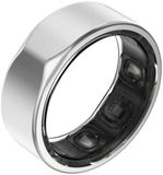 Kuno Ring 2 – Smart Ring – Slaapmonitor – Hartslag & Activiteitentracker – Stappen & Calorieën Meten – Zonder Abonnement – Waterbestendig – Zilver – Maat 13