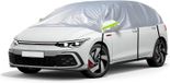 oCreon Halve autokap, winterautokap ter bescherming tegen ijs, zon en stof; universele halve autokap voor hatchbacks