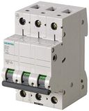 Siemens 5SL6 - Automatische Magnetothermisch 400V 6KA 3-polig B 63A