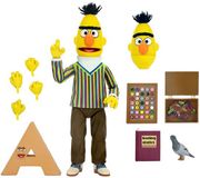 NECA Sesame Street Ultimate Bert 18 cm Action Figure
