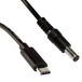 FeinTech USB-C naar DC holle stekker 5,5 mm type C voor voeding, DUB05001