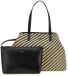 GUESS Sac cabas Vikky II Naturel / Noir