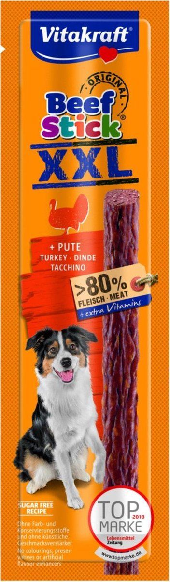 VITAKRAFT Beefstick Hondensnack - XXL