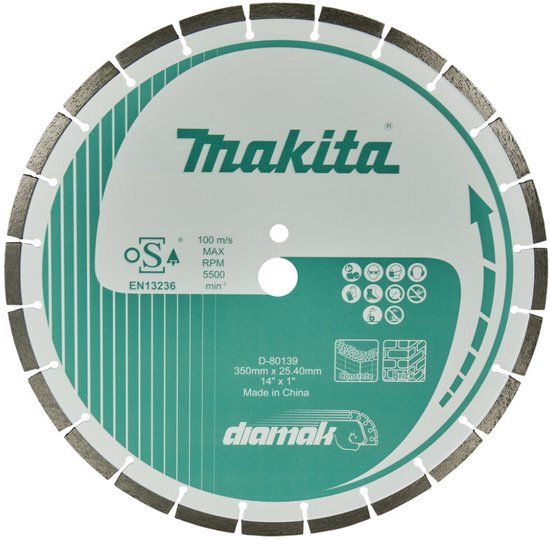 Makita Diamantschijf 350x25,4x3,2mm - D-80139