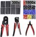 TRU COMPONENTS TC-13377596 Assortiment adereindhulzen Deels geïsoleerd 1 set(s)