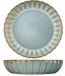 Cosy & Trendy Astera Ocean Blauw Diepe Borden / Pastaborden - Set van 4 - ø 22 cm - Aardewerk
