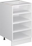 Vicco Keukenrek Fame-Line, Wit, 50 cm zonder werkblad