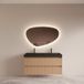 Boss & Wessing BWS Badmeubelset Riga met Lako Wastafel Zwart 140 cm Licht Eiken Japandi
