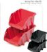 KISTENBERG Kuwety 16 Bineer, petites boîtes, 4 pièces. Rouge, dimensions 272X238X236Mm