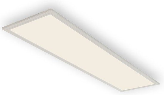 Briloner Leuchten PIATTO - LED Plafondlamp - 119.5 cm - Wit