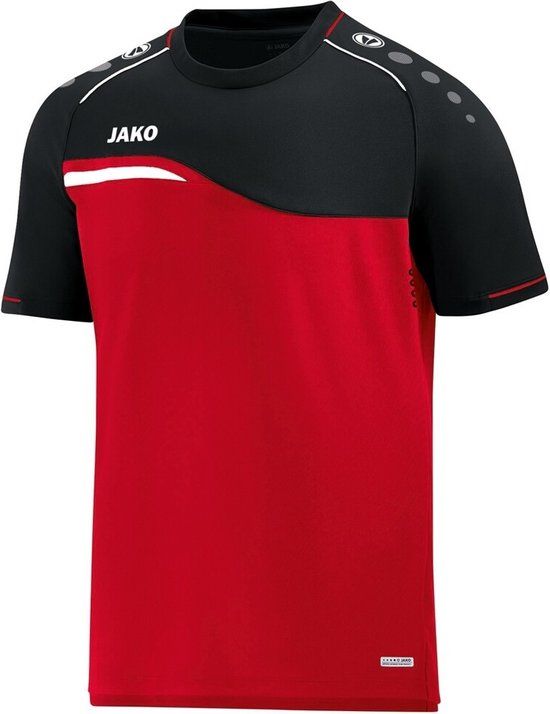 Jako Competition 2.0 T-Shirt - Kids - Red/Black - Size 116