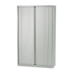 Bisley Roldeurkast Hoog Lichtgrijs 100 x 43 x 198 cm