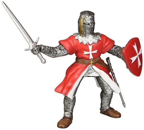 Papo 39926 Ridder der Malteser - Fantasy Figuur - Meerkleurig
