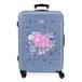 Movom Power Girl koffer middelgroot, blauw, 46 x 65 x 23 cm