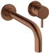Crosswater MPRO Inbouw Wastafelkraan - 2 gats - inclusief inbouwdeel - 14cm en 22cm uitloop - geborsteld brons