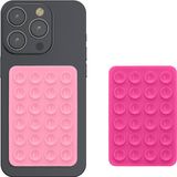 kwmobile 2x silicone zuignap telefoonhouder universeel