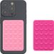 kwmobile 2x silicone zuignap telefoonhouder universeel