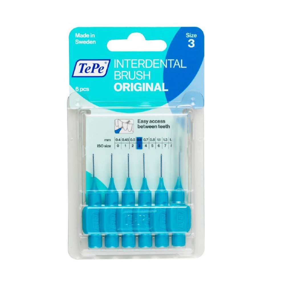 TePe Interdentale Rager Original Blauw 0.6mm - 7317400010809