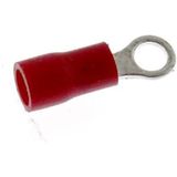 SeKi 14009, 0,5-1,5 mm2, M3, geïsoleerd, 25 stuks, ringklem voor krimpen, rood