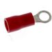 SeKi 14009, 0,5-1,5 mm2, M3, geïsoleerd, 25 stuks, ringklem voor krimpen, rood